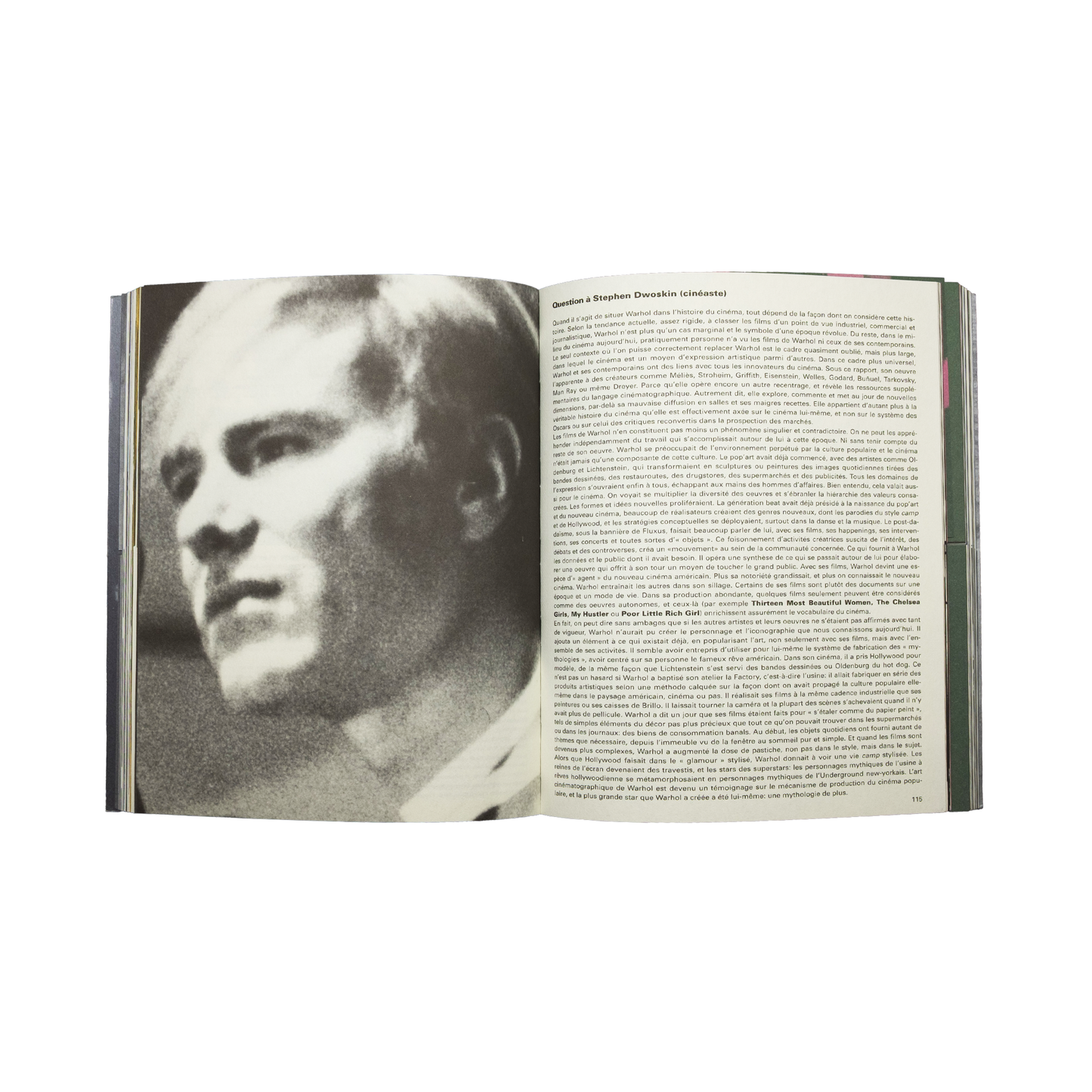 Bleu Minuit club. - andy warhol cinéma