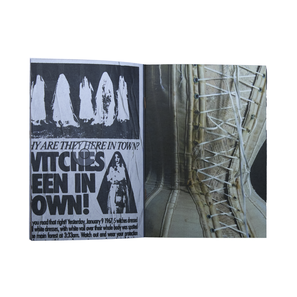 Bleu Minuit club. - Visual Research Zines : corsets