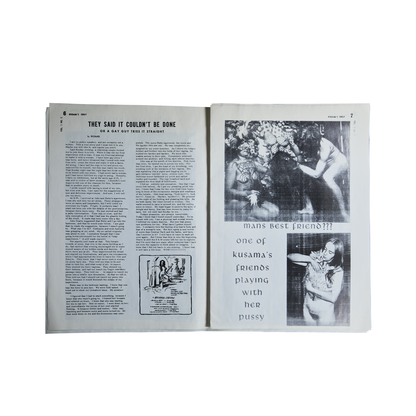 Kusama Presents an Orgy of Nudity, Love, Sex and Beauty (Vol. 1, No. 2)
