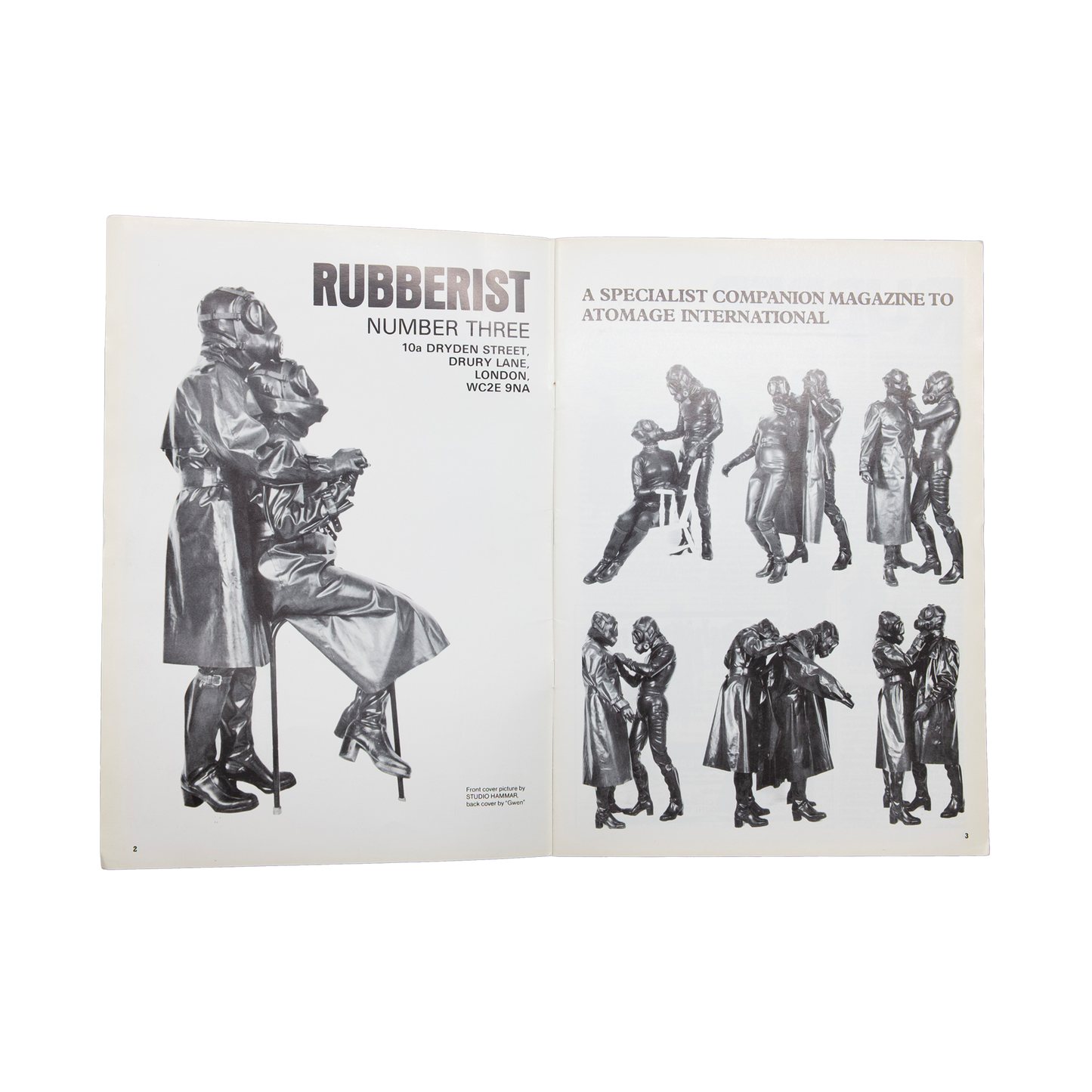 "The Rubberist" - numéro 3 du magazine AtomAge