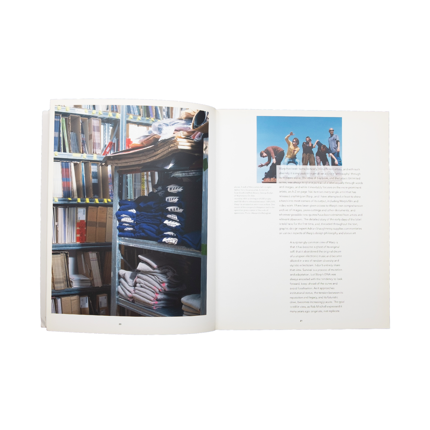 warp : labels unlimited - Rob Young