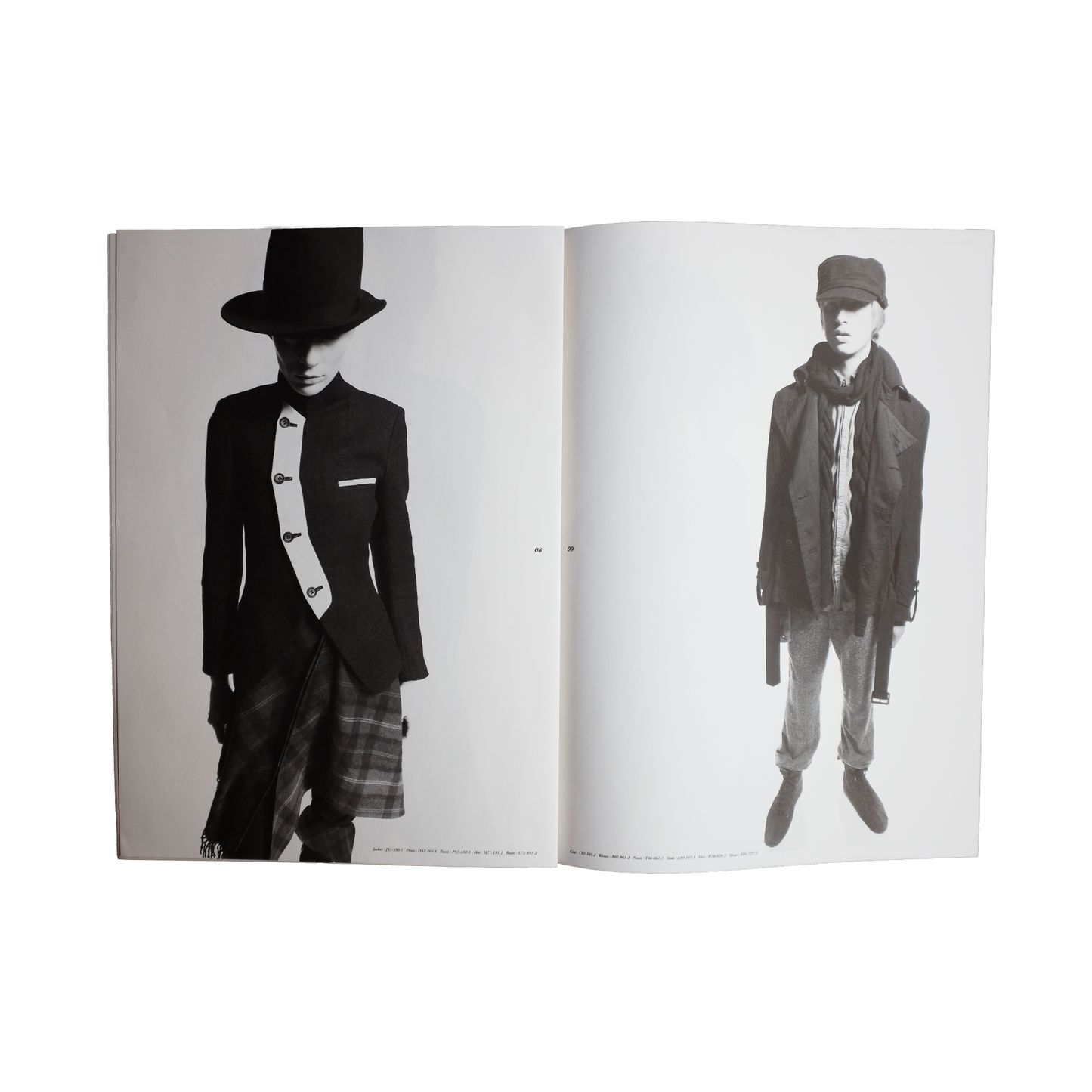 Bleu Minuit club. - Y's lookbook