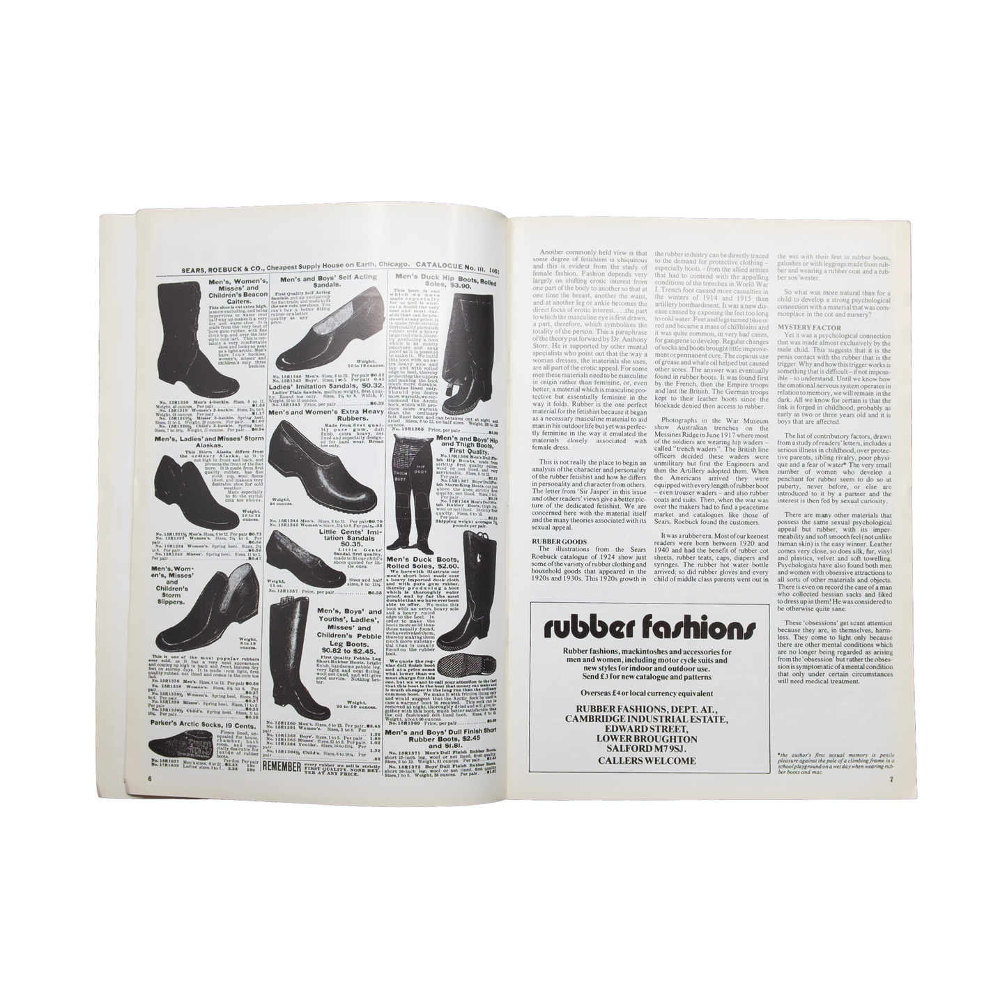 "The Rubberist" - numéro 3 du magazine AtomAge