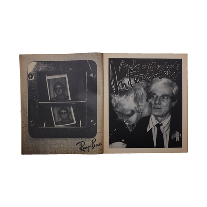 Façade magazine n°4  - Andy Warhol & Edwige Belmore 
