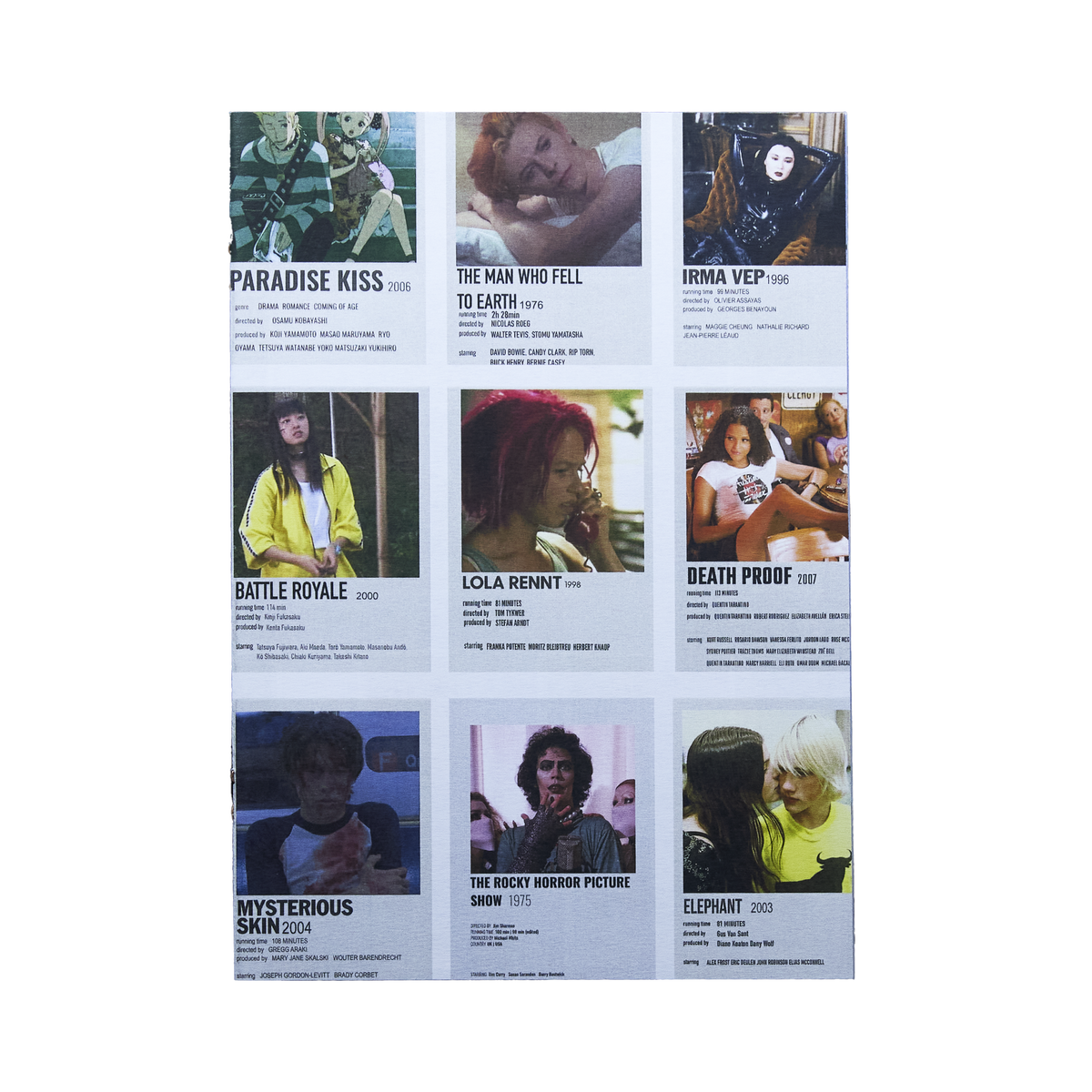 Bleu Minuit club. - Visual Research Zines : (y)our watchlist